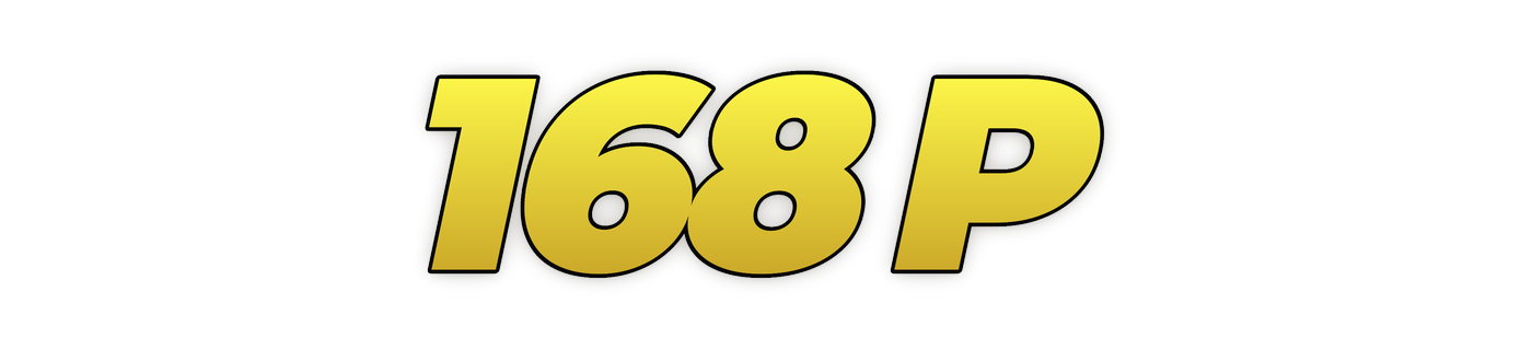 168p